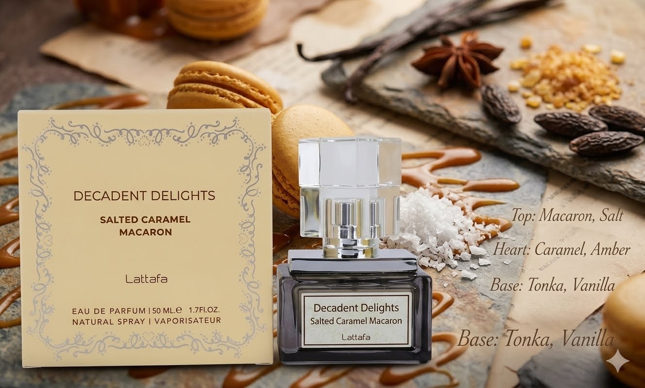 Lattafa Decadent Delights Salted Caramel Macaron